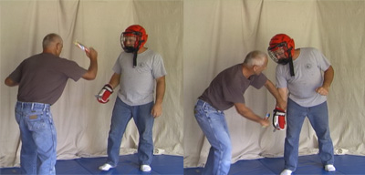 Self-defense tip: Hit and grab is easier than just grab alone