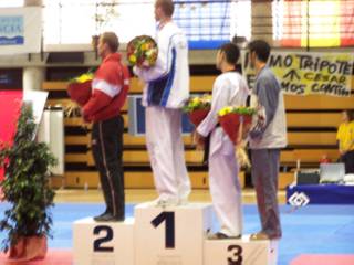 Valencia 2006 - Medalists of the 84 kg weight class