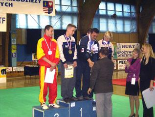 Dariusz Nowicki with Radoslaw Galazka—one of his golden medallists