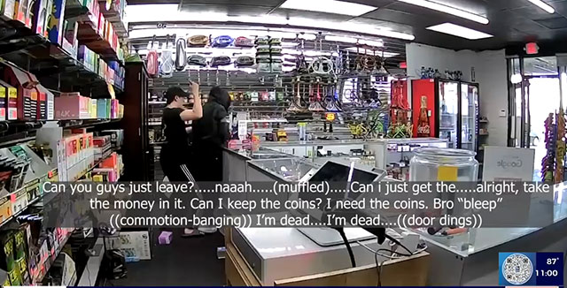 Las Vegas shop owner stabs would-be thief multiple times