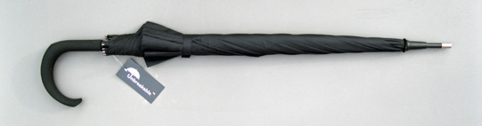 Unbreakable Walking-Stick Umbrella, Standard, Crook Handle, Model U-115